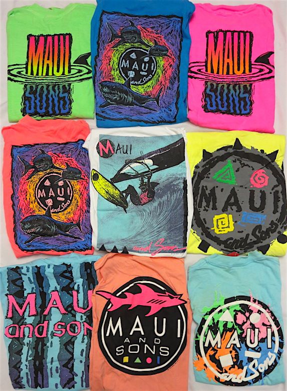 maui and sons t shirts